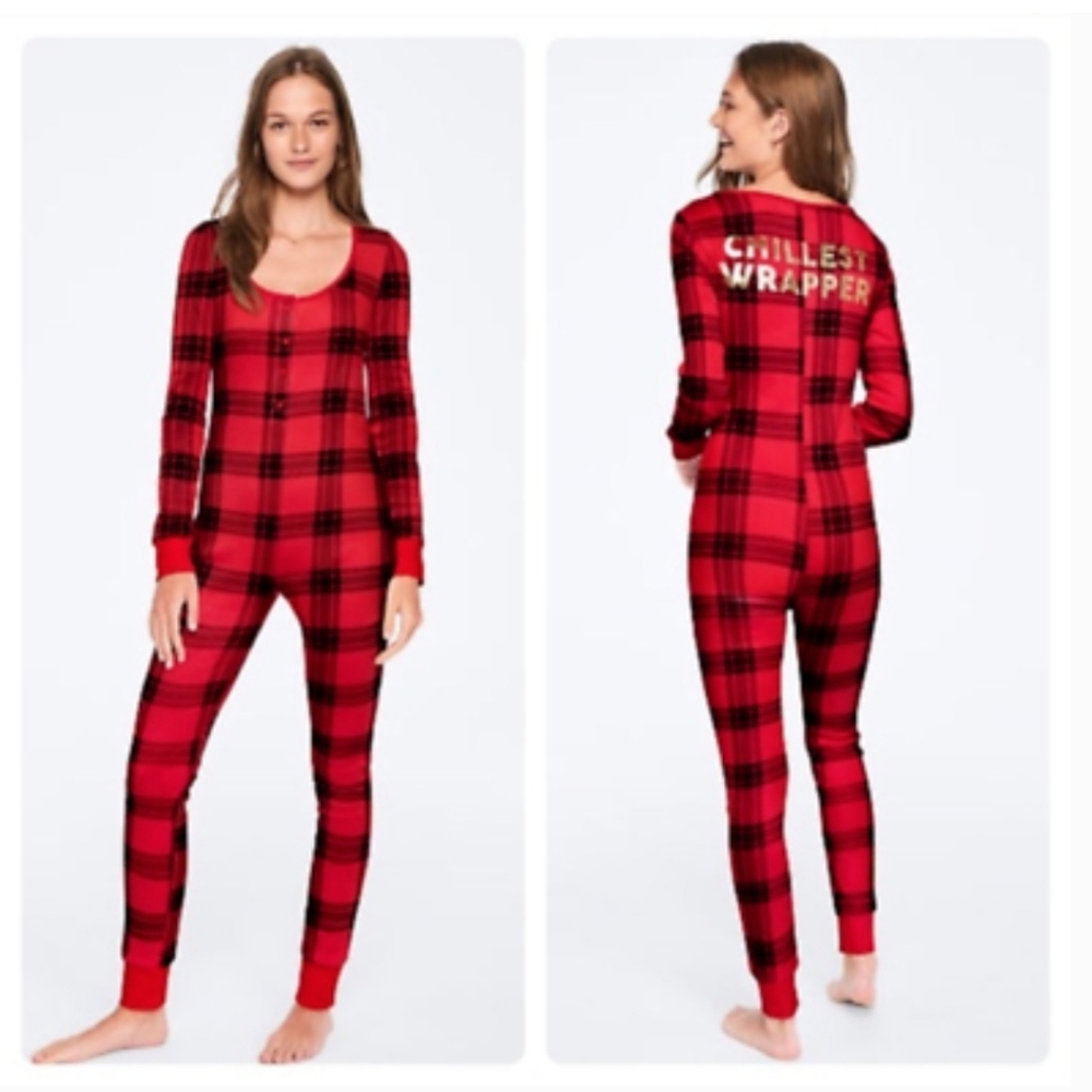 🔥🔥🔥 Victorias Secret PINK "Chillest Wrapper" Onsie, Sz Medium, NWOT